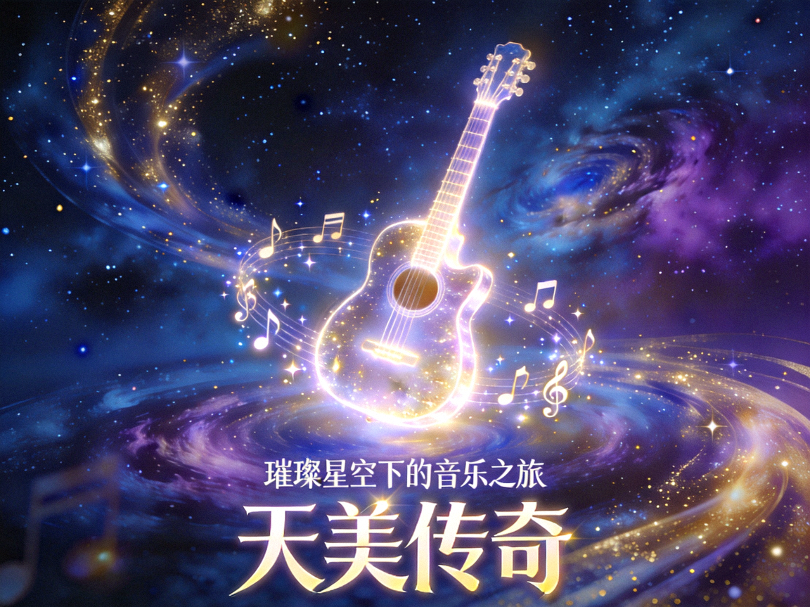 天美传奇星空MV高清封面 - 璀璨星空下的音乐之旅